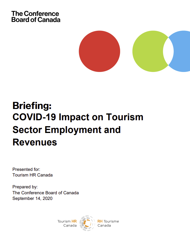 Cover page of Briefing: COVID-19 Impact on Tourism Sector Employment and Revenues