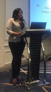 Moderator Alana Baker (Hotel Association of Canada)