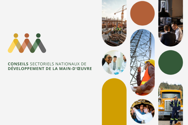 Logo des Conseils sectoriels nationaux de développement de la main-d’œuvre