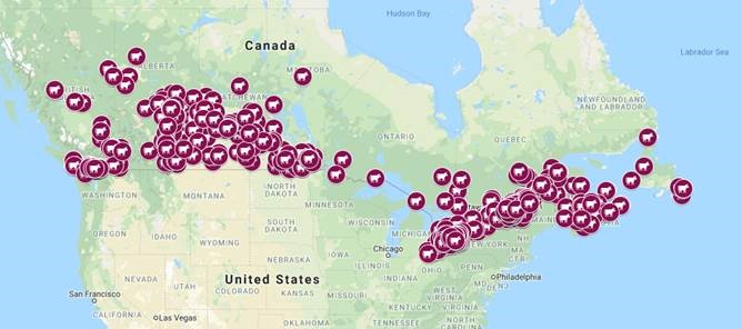 Meat Processors Across Canada 
